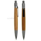 Bolígrafo bambú