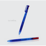 Duet translúcido - tinta roja/azul