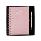 Agenda diaria con arillo 2026