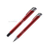 Set de bolígrafos symphony color rojo