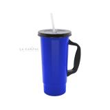 Tarro azul alto de plástico batch 