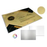 Lamina de aluminio glossy