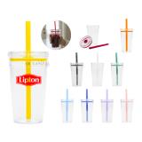 Vaso de plástico transparente conga