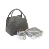 Juego de recipientes para alimentos mey.