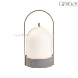 Bocina con lámpara mongar.