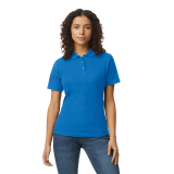 Playera tipo polo a color sofstyle dama talla 2xl