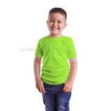 Playera dryfit juvenil manga corta tallas 2-14