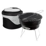 Asador con hielera camping