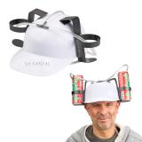 Casco porta latas helmet