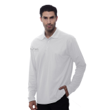 Playera manga larga polo caballero tallas 2xl-3xl