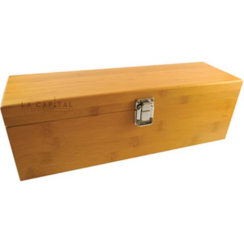 CAVA DE VINO EN BAMBU | Articulos Promocionales