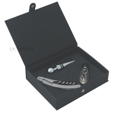 Accesorios metálicos para vino | Articulos Promocionales