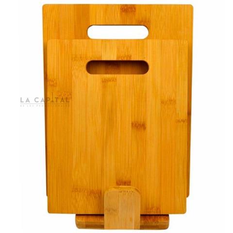 BAMBOO CUTTING SET  | Articulos Promocionales