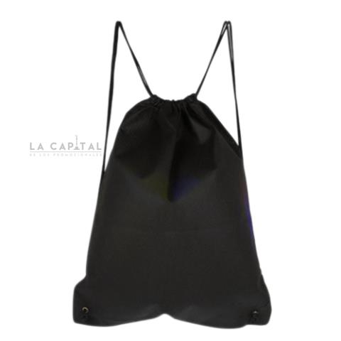 BOLSA-MOCHILA ASTORGA NEGRA | Articulos Promocionales