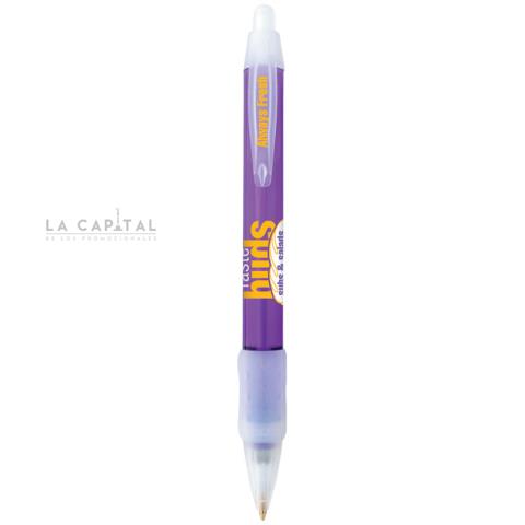 Boligrafo Round Stic Mexicano Ice (Stock) | Articulos Promocionales