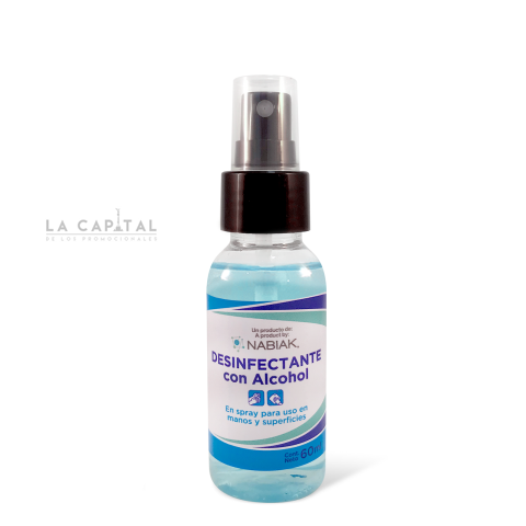 Spray desinfectante base alcohol 70%. | Articulos Promocionales