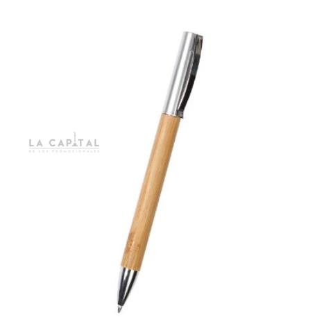 Bolígrafo de bambú Lorca. | Articulos Promocionales
