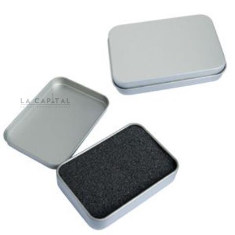 ESTUCHE METÁLICO SIN VENTANA | Articulos Promocionales