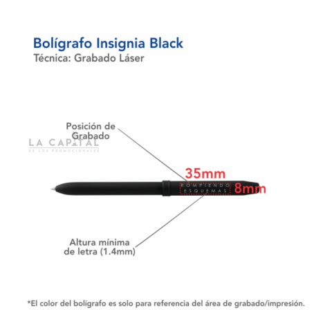 Insignia Black | Articulos Promocionales