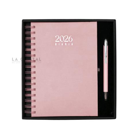 AGENDA DIARIA CON ARILLO 2026 | Articulos Promocionales