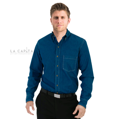 Camisa Mezclilla Gmp 2XL-3XL | Articulos Promocionales