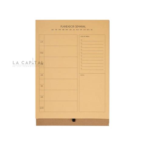 PLANEADOR SEMANAL ZIEL | Articulos Promocionales