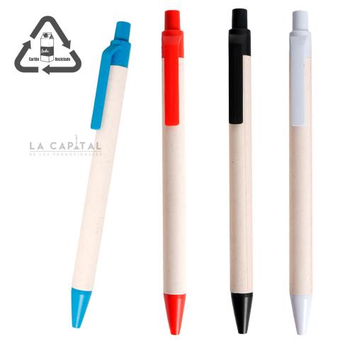 BOLÍGRAFO ECOLÓGICO ARLA | Articulos Promocionales