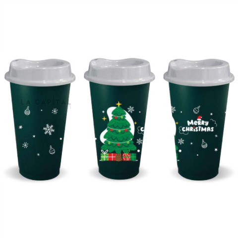 VASO PINO NAVIDEÑO | Articulos Promocionales