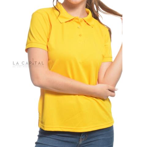 PLAYERA DAMA POLO MANGA CORTA TALLAS S-XL | Articulos Promocionales