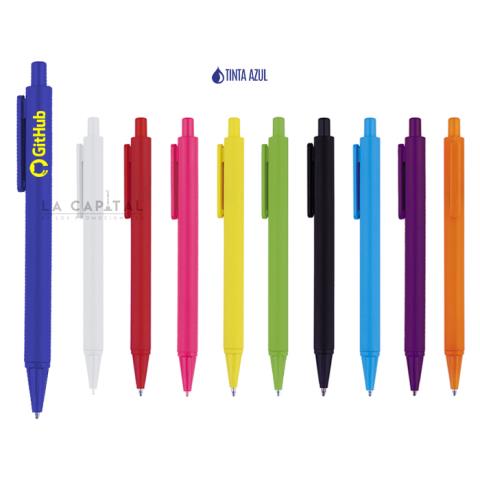 BOLÍGRAFO BELMA DE TINTA AZUL  | Articulos Promocionales