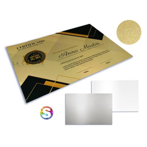 LAMINA DE ALUMINIO GLOSSY | Articulos Promocionales