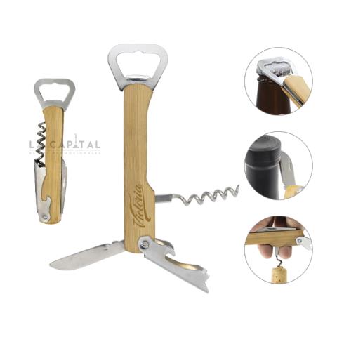 DESTAPADOR BAMBÚ ADES | Articulos Promocionales