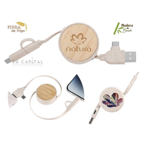 CABLE CONECTOR USB CORAL  | Articulos Promocionales