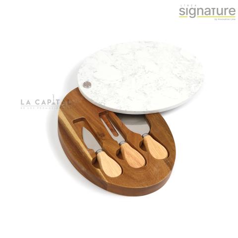 Set de quesos Pikine. | Articulos Promocionales