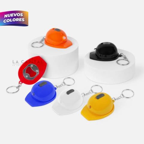 LLAVERO DESTAPADOR CON LUZ ARÁN | Articulos Promocionales