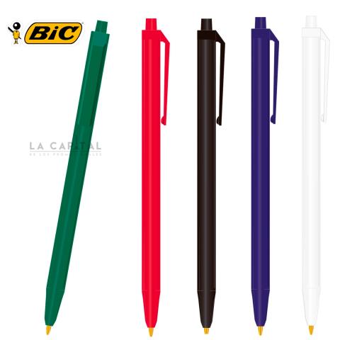 BOLÍGRAFO DE PLASTICO BIC | Articulos Promocionales