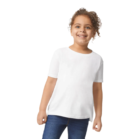 PLAYERA INFANTIL UNISEX BLANCA TALLAS 2 - 6 | Articulos Promocionales