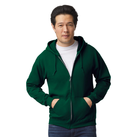 SUDADERA UNISEX CON CIERRE Y CAPUCHA ADULTO A COLOR TALLA 2XL | Articulos Promocionales