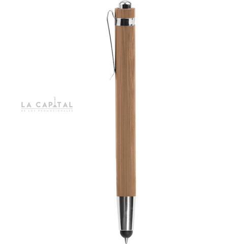 BOLIGRAFO TOUCH DE BAMBÚ "NAGANO TOUCH" | Articulos Promocionales