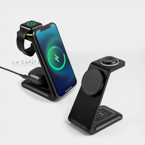 MULTICARGADOR INALÁMBRICO NOMAI | Articulos Promocionales