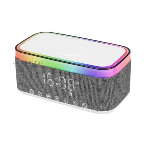 RELOJ-BOCINA MULTIFUNCIONAL CORY | Articulos Promocionales