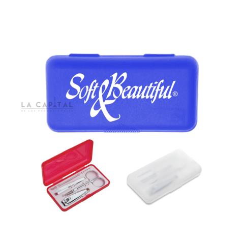 ESTUCHE DE MANICURE VELVET | Articulos Promocionales
