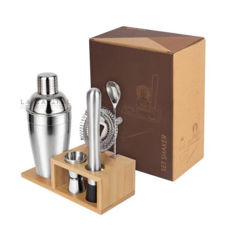 SET DE MIXOLOGIA SHAKER KORAI | Articulos Promocionales