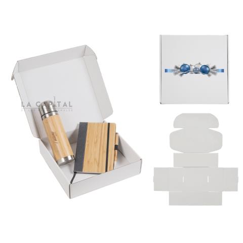 CAJA DE REGALO 26.5 x 26.5 x 6.5 CM | Articulos Promocionales