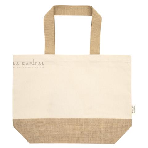 Bolsa de algodón y yute "YONA" | Articulos Promocionales