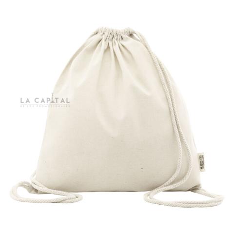 Bolsa mochila de algodón "CHILL" | Articulos Promocionales