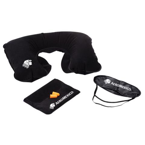 KIT DE SIESTA PARA VIAJE | Articulos Promocionales