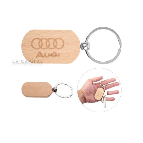 LLAVERO DE MADERA PANDA | Articulos Promocionales