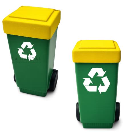 ANTIESTRÉS DE CONTENEDOR DE BASURA | Articulos Promocionales